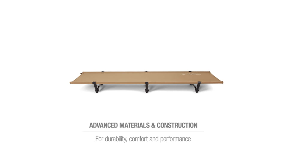 Helinox Cots One Convertible, Coyote Tan, Regular, 10645R2