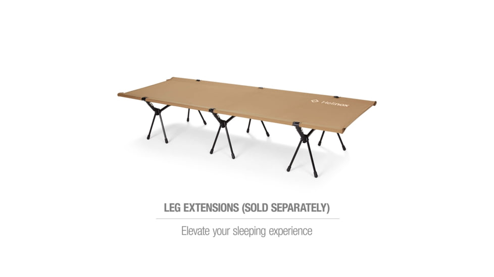 Helinox Cots One Convertible, Coyote Tan, Regular, 10645R2