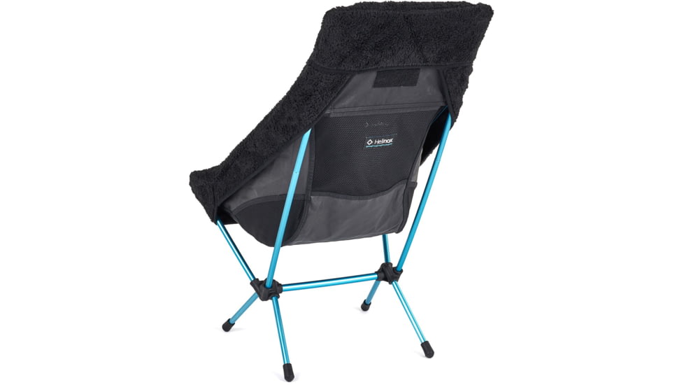 Helinox High-Back Seat Warmer Chair Two, Black Fleece, 12480