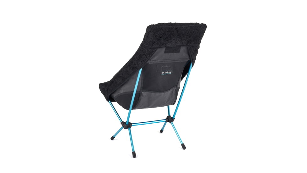 Helinox High-Back Seat Warmer Chair Two, Black Fleece, 12480