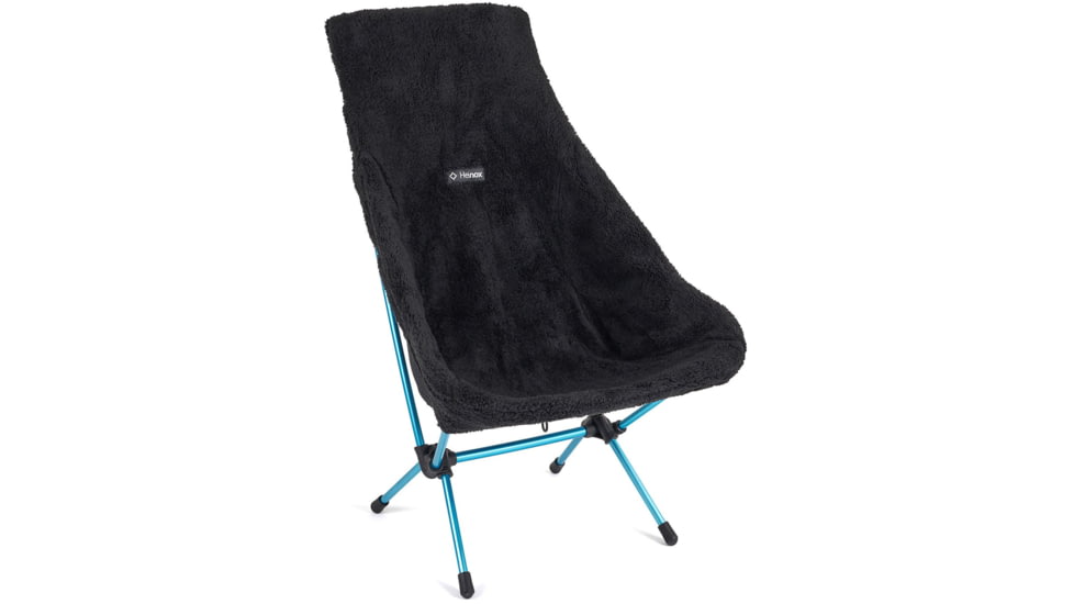 Helinox High-Back Seat Warmer Chair Two, Black Fleece, 12480