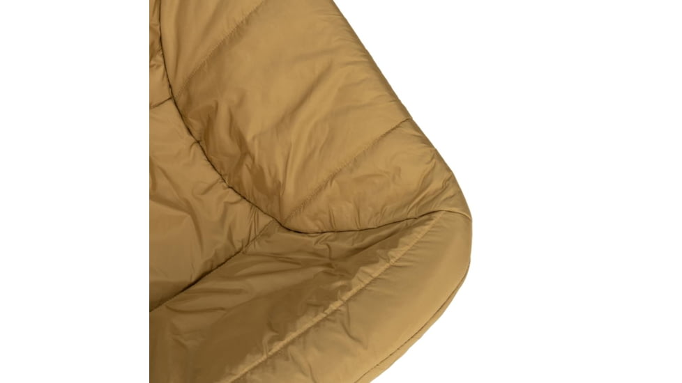 Helinox Quilted Warmers Chair One/Zero/Swivel, Black/Coyote Tan, 10002781