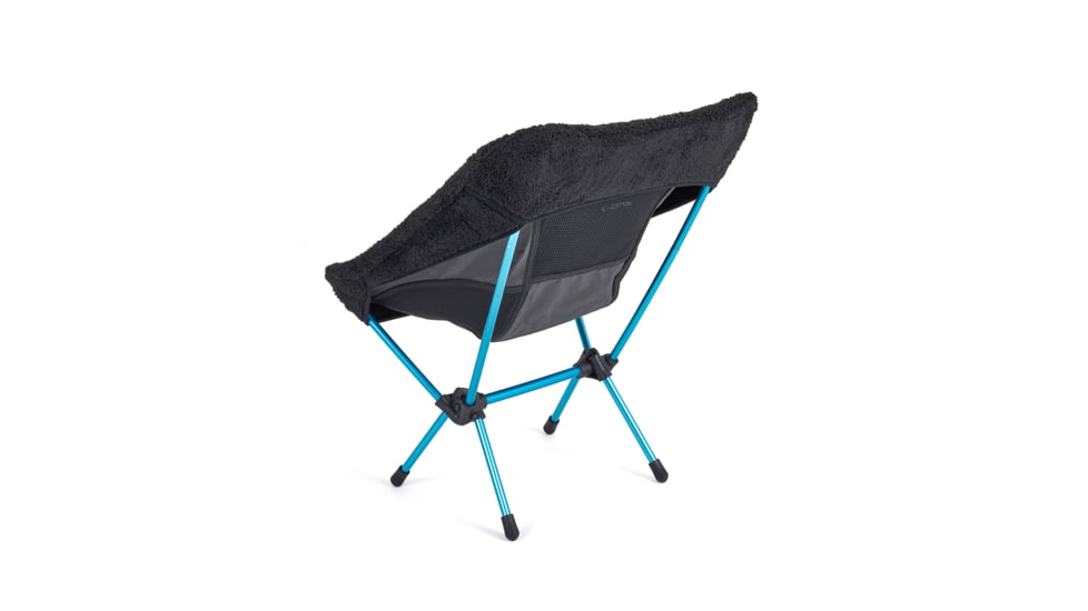Helinox Reversible Seat Warmer One/Zero/Swivel, Black Fleece, 12479