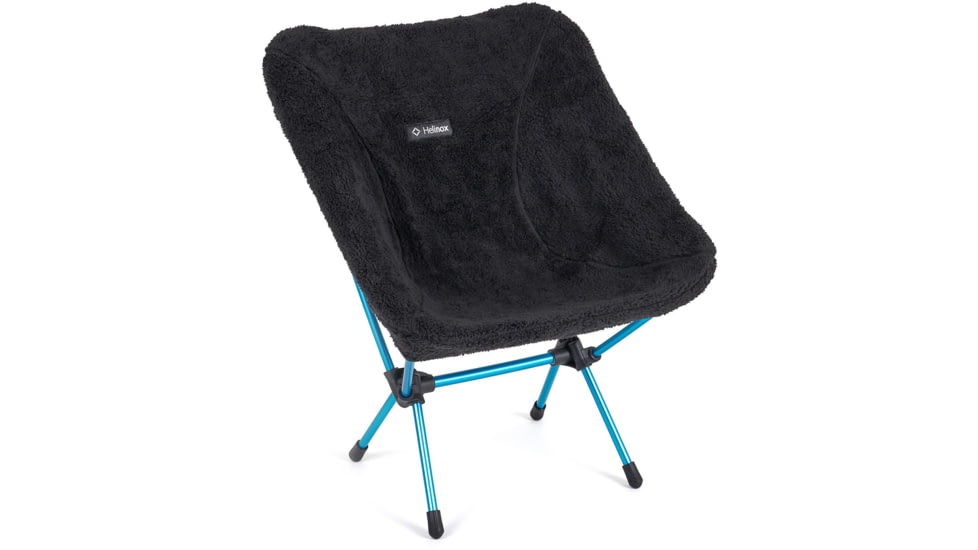 Helinox Reversible Seat Warmer One/Zero/Swivel, Black Fleece, 12479