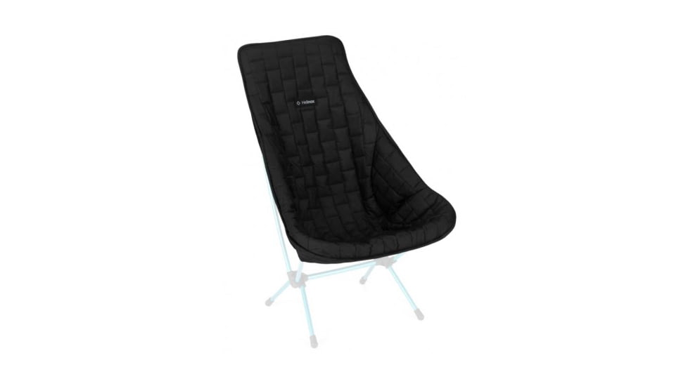 Helinox Reversible Seat Warmer, Quilted, Chair Two, Black/Coyote Tan, 10002783
