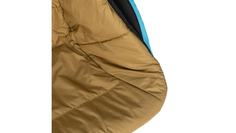 Helinox Reversible Seat Warmer, Quilted, Savanna/Playa Chair, Black/Coyote Tan, 10002785