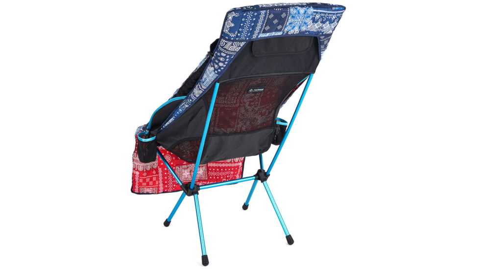 Helinox Toasty Savanna/Playa Chair, Blue &amp; Red Bandana, 12495