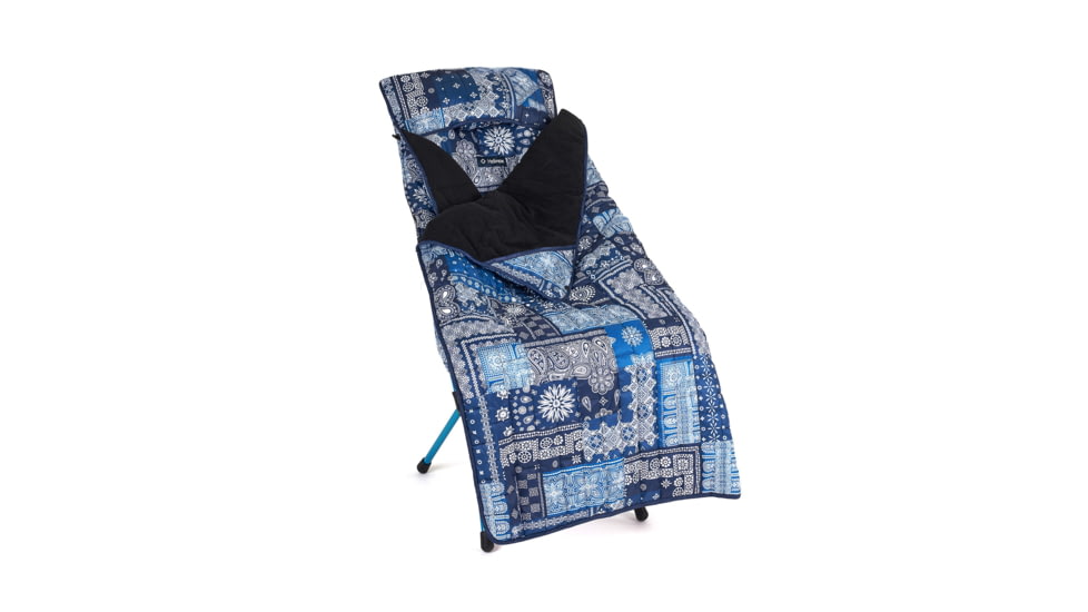 Helinox Toasty Sunset/Beach Chair, Blue &amp; Red Bandana, 12494