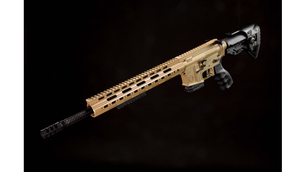 Helix 6 Precision Carbon Fiber 18in 6mm ARC Rifle+1 Rifle Barrel, 243cal, 0.75GB, 1-7 Twist, 5/8-24, Black, AR-6ARC7-18R1