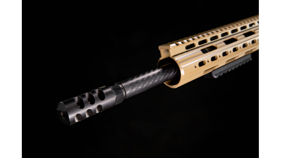 Helix 6 Precision Carbon Fiber 18in 6mm ARC Rifle+1 Rifle Barrel, 243cal, 0.75GB, 1-7 Twist, 5/8-24, Black, AR-6ARC7-18R1
