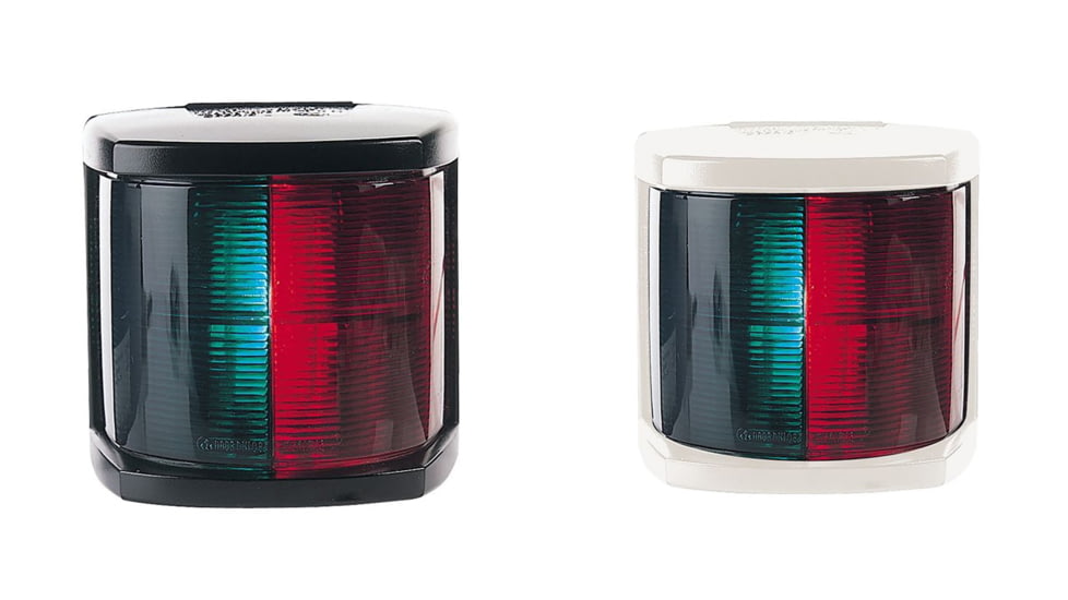 Hella Marine Bi-Color Navigation Light, Black, White