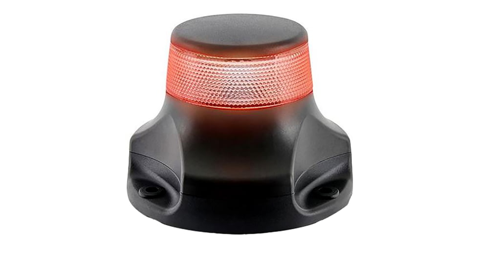 Hella Marine NaviLED 360 All Round LED Light w/ Black Housing / Surface Mount, 2nm, Red, 980910521