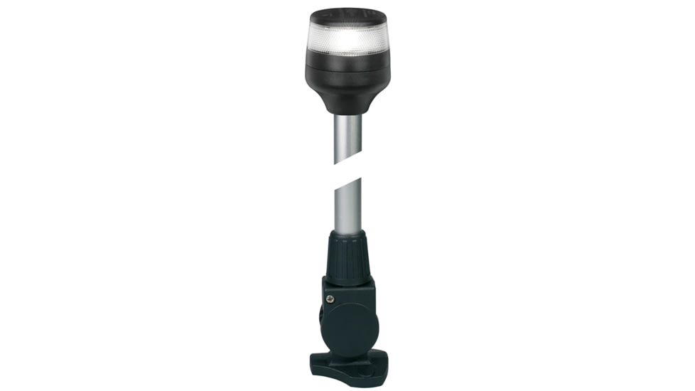 Hella Marine NaviLED 360 Compact All Round 2nm LED Lamp, Fold Down Base,2 Nautical Miles Visibility, Black, 12in, 980960301
