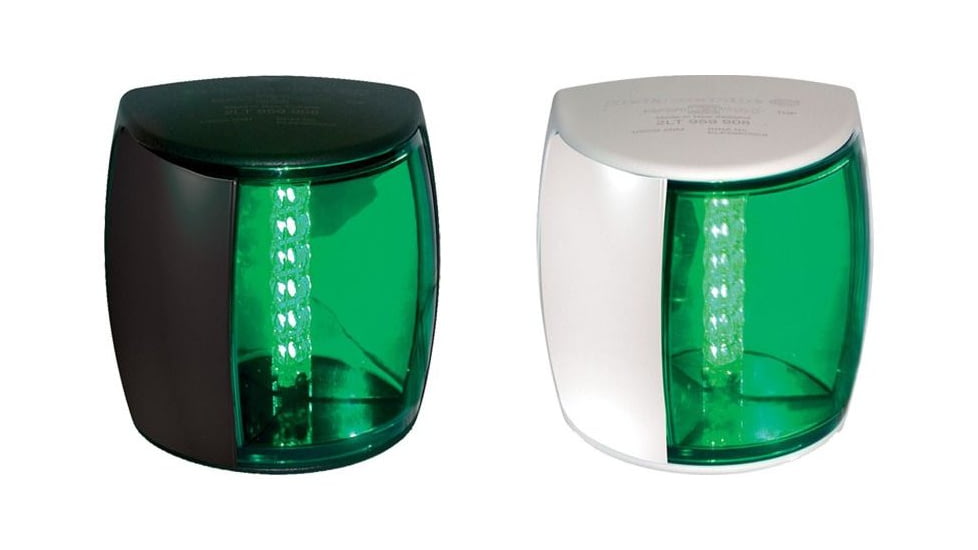 HELLA Nav Light LED Pro, Stbd-Grn, Black, White