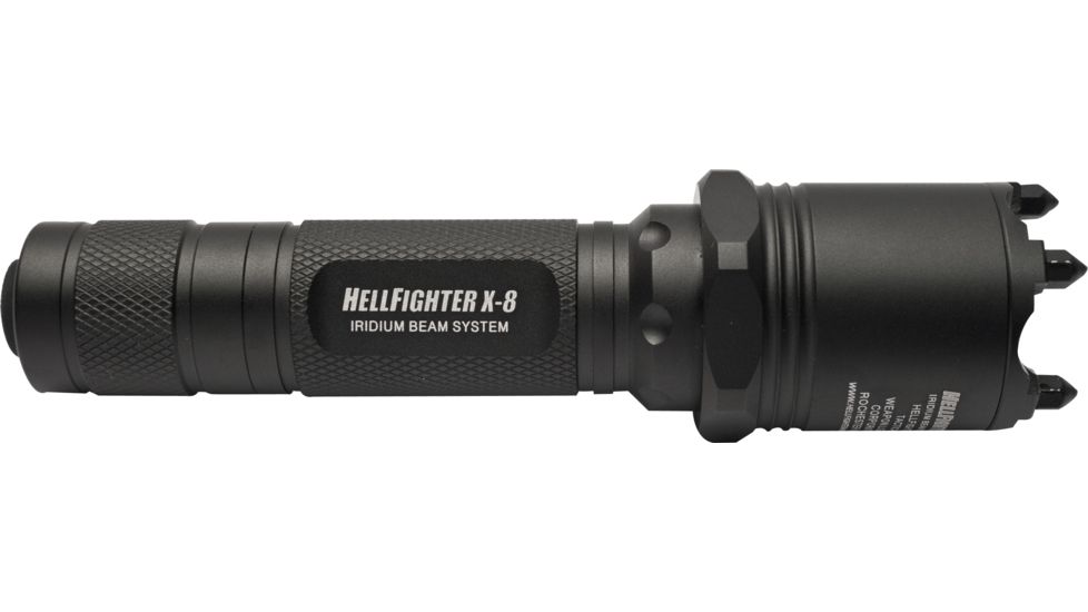 Dark Ops x8 Aggressor Tactical Light w/ Glass Breaking Bezel LED DOH207