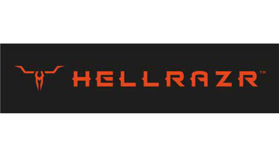 HELLRAZR Banner, 8x2ft, HELL-POP-B-LOGO