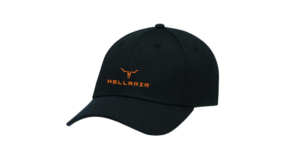 HELLRAZR Logo Baseball Cap, Black, BASE-C-DFB-00010
