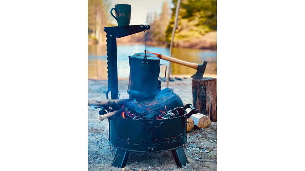 OPMOD HellRazr NOMADA Live Fire Portable Cooking Barbecue, NOMADA-U-CG-3