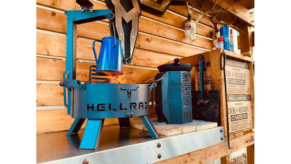 OPMOD HellRazr NOMADA Live Fire Portable Cooking Barbecue, NOMADA-U-CG-3