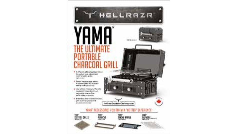 HELLRAZR Tear Sheet, Black, HELL-POP-TS-BIL