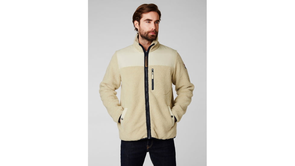 Helly Hansen 1877 Pile Jacket - Mens, Cream, 2XL, 53337-034-2XL