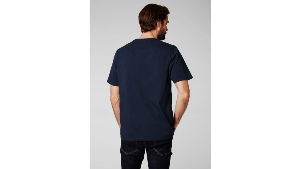 Helly Hansen 1877 T-Shirt - Mens, Navy, Extra Large, 53227-598-XL