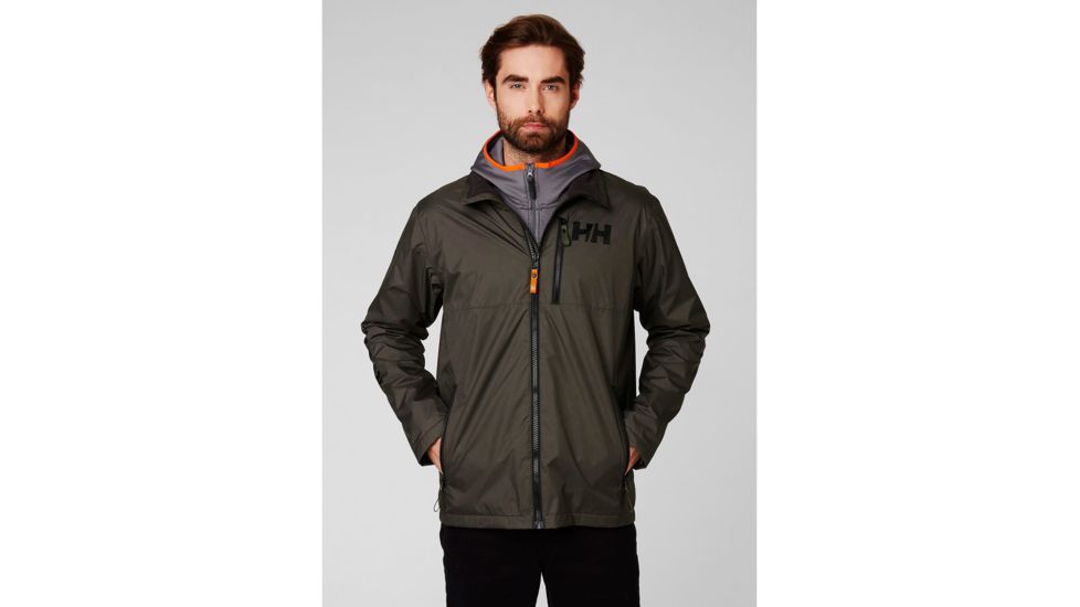 Helly Hansen Active Midlayer Jacket - Mens, Beluga, 2XL, 53339-482-2XL