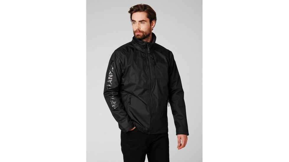 Helly Hansen Active Midlayer Jacket - Mens, Black, Large, 53339-990-L
