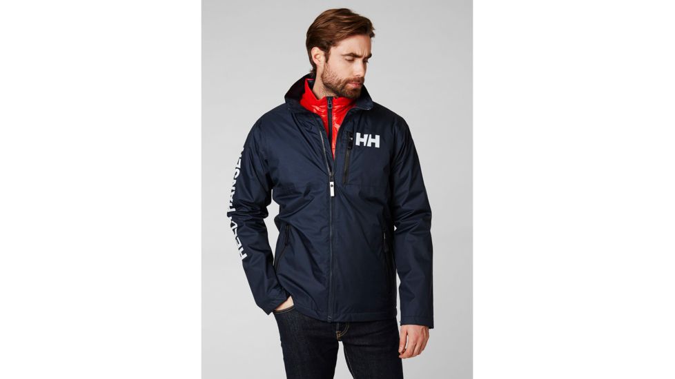 Helly Hansen Active Midlayer Jacket - Mens, Navy, Extra Large, 53339-597-XL