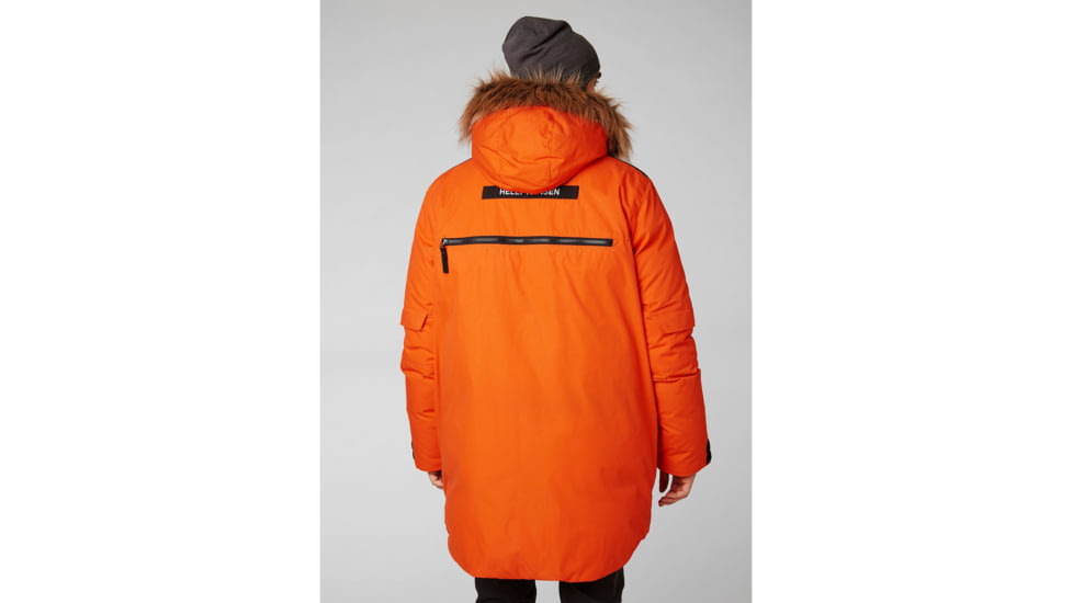 Helly Hansen Arctic Patrol Parka - Mens, Bright Orange, Large, 53320-226-L