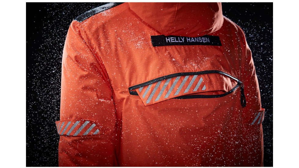 Helly Hansen Arctic Patrol Parka - Mens, Bright Orange, Large, 53320-226-L