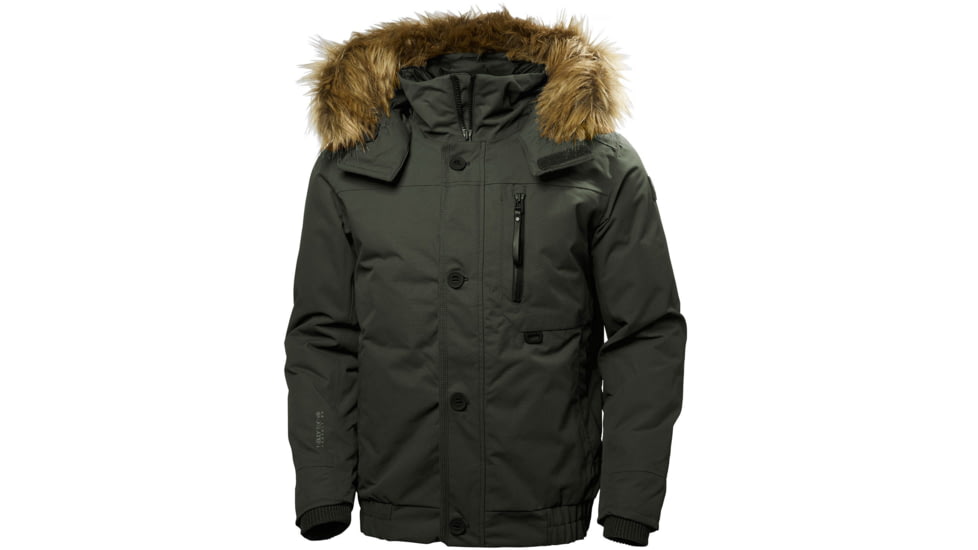 Helly Hansen Bardu Bomber - Mens, Beluga, Small, 53068-482-S