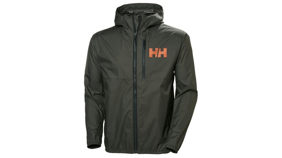 Helly Hansen Belfast Rain Jacket - Mens, Beluga, Extra Large, 53271-482-XL