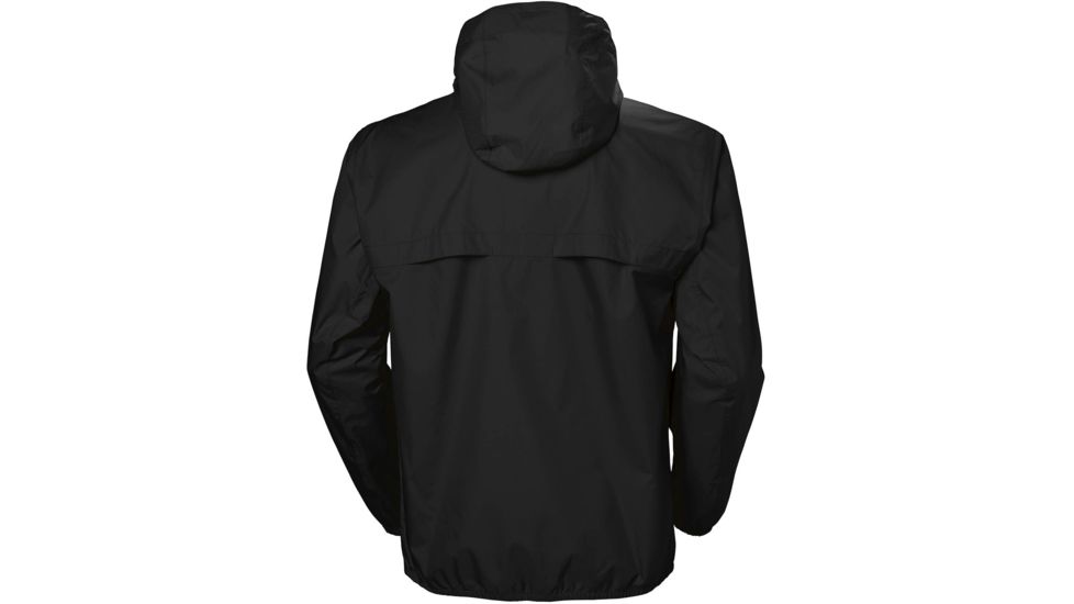 Helly Hansen Belfast Rain Jacket - Mens, Black, Large, 53271-990-L
