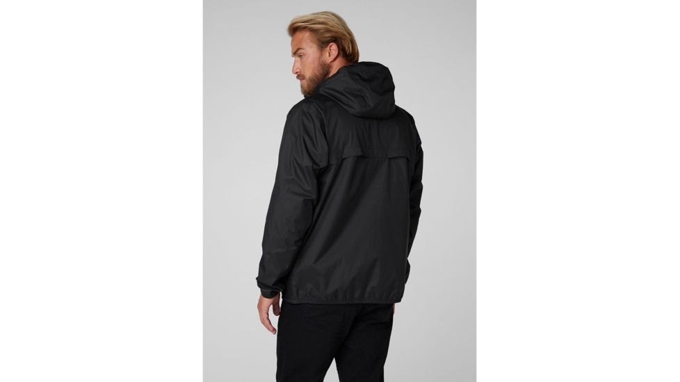 Helly Hansen Belfast Rain Jacket - Mens, Black, Large, 53271-990-L