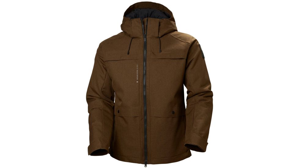 Helly Hansen Chill Parka - Mens, Bark Brown, Large, 53145-763-L