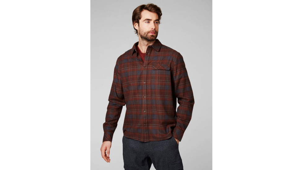 Helly Hansen Classic Check Long Sleeve Shirt - Mens, Andorra Plaid, 2XL, 62923-229-2XL
