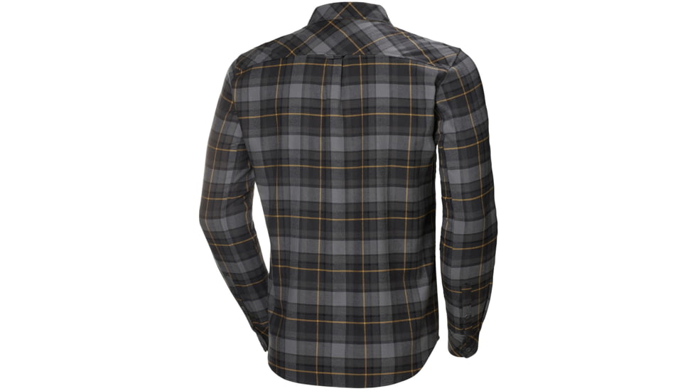 Helly Hansen Classic Check Long Sleeve Shirt - Mens, Charcoal Plaid, Extra Large, 62923-964-XL