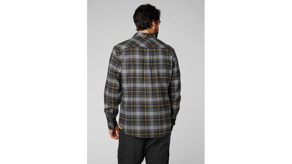 Helly Hansen Classic Check Long Sleeve Shirt - Mens, Charcoal Plaid, Extra Large, 62923-964-XL