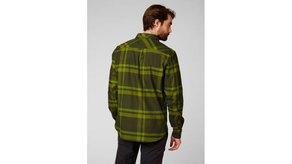 Helly Hansen Classic Check Long Sleeve Shirt - Mens, Forest Night Plaid, Large, 62923-469-L