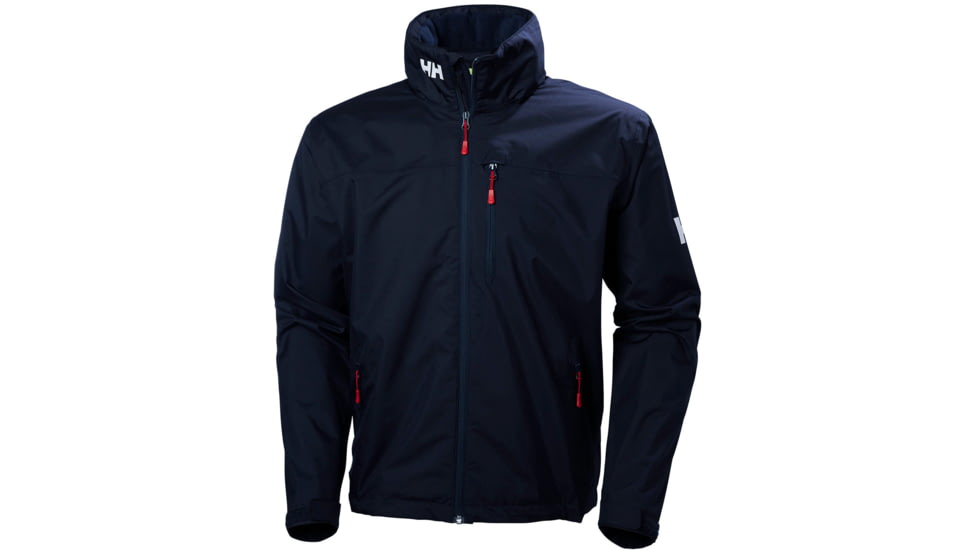 Helly Hansen Crew Hooded Jacket - Mens, Navy, 2XL, 33875-597-2XL