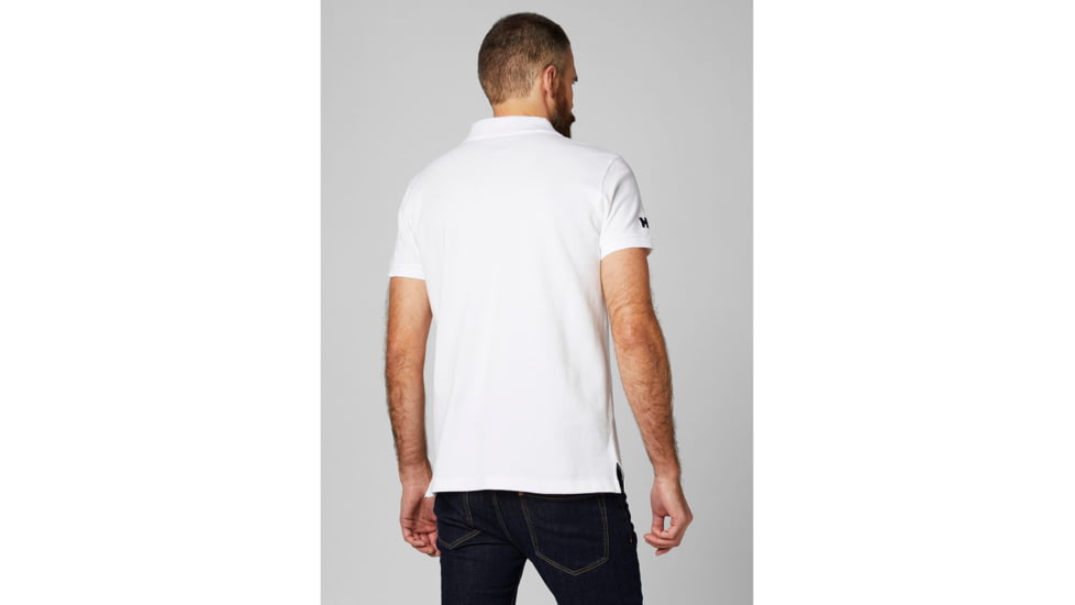 Helly Hansen Crew Polo - Mens, White, Extra Small, 34004-001-XS
