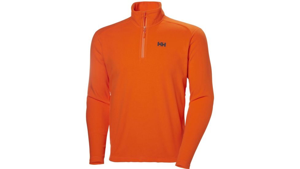 Helly Hansen Daybreaker 1/2 Zip Fleece - Mens, Bright Orange, 2XL, 50844-226-2XL
