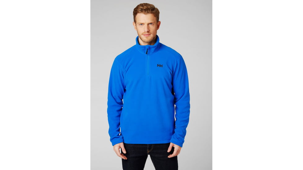 Helly Hansen Daybreaker 1/2 Zip Fleece - Mens, Electric Blue, 2XL, 50844-639-2XL