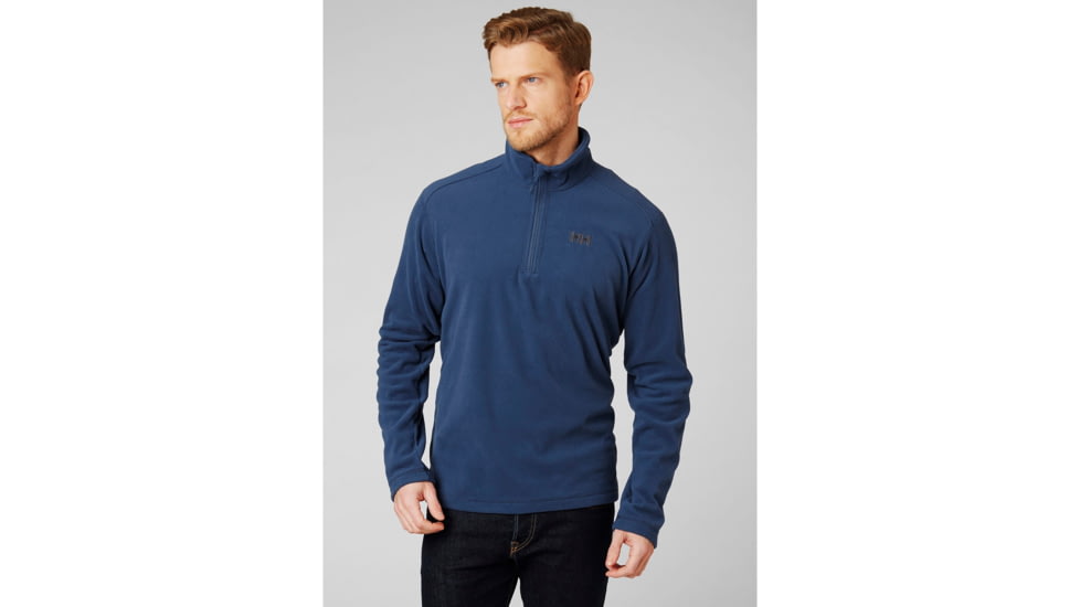 Helly Hansen Daybreaker 1/2 Zip Fleece - Mens, North Sea Blue, Large, 50844-603-L
