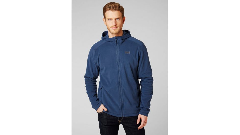 Helly Hansen Daybreaker Hooded Fleece Jacket - Mens, North Sea Blue, Medium, 51869-603-M