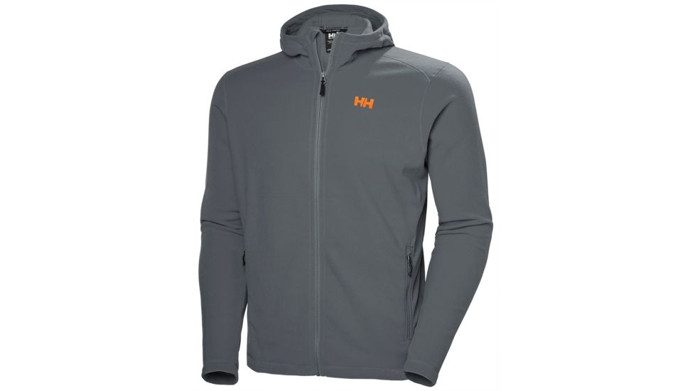 Helly Hansen Daybreaker Hooded Fleece Jacket - Mens, Quiet Shade, Extra Large, 51869-971-XL