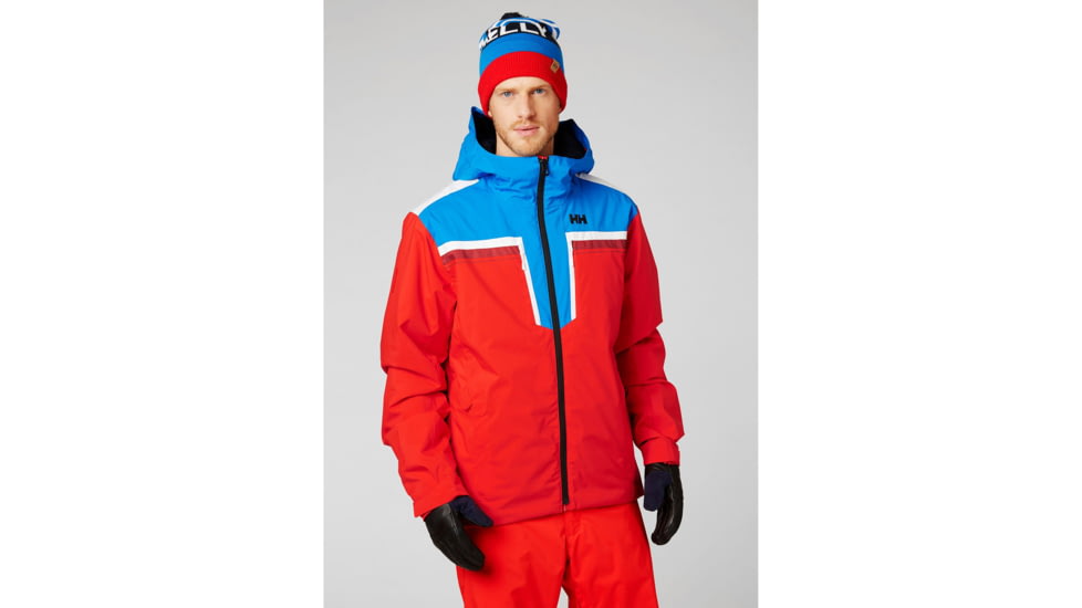 Helly Hansen Dukes Jacket - Mens, Alert Red, Large, 65669-222-L