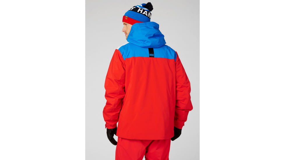 Helly Hansen Dukes Jacket - Mens, Alert Red, Large, 65669-222-L