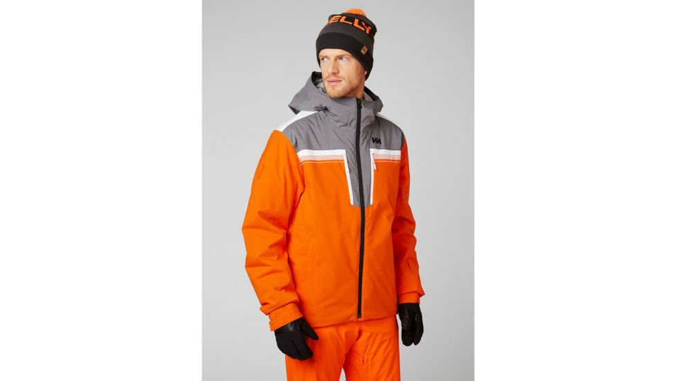 Helly Hansen Dukes Jacket - Mens, Bright Orange, 2XL, 65669-226-2XL